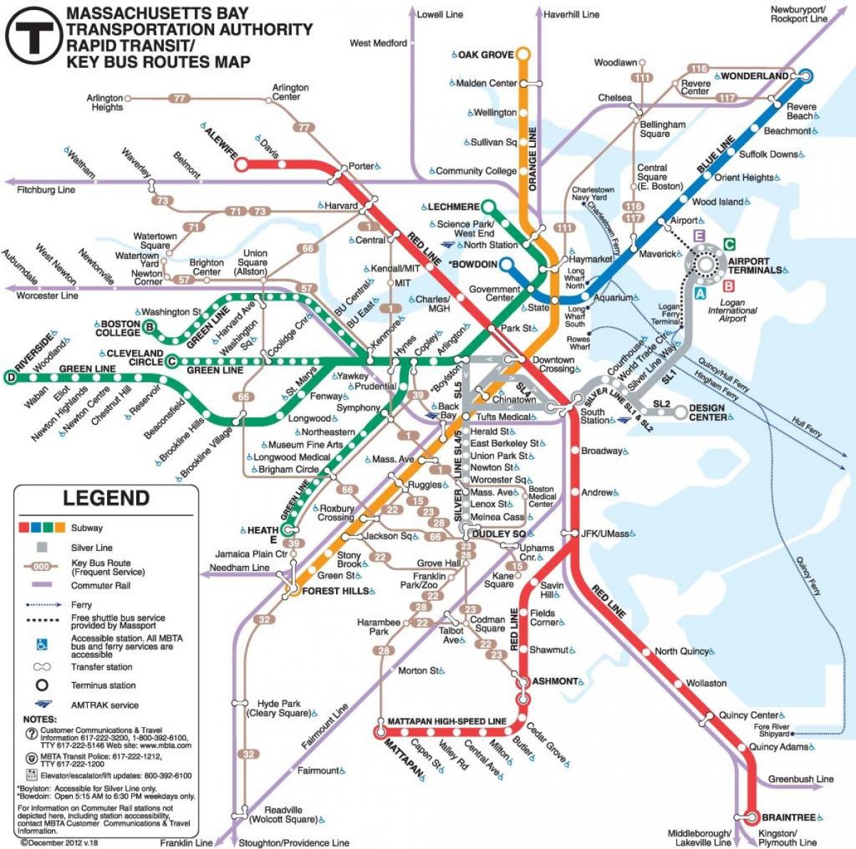 Philadelphia offentlig transport kart