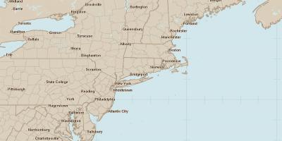 Radar kart Philadelphia